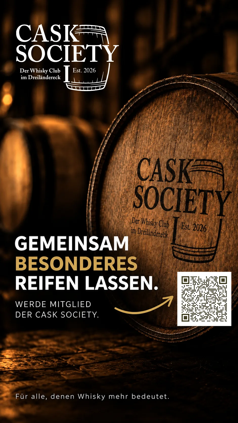 Whisky ist mehr als das, was im Glas ist.